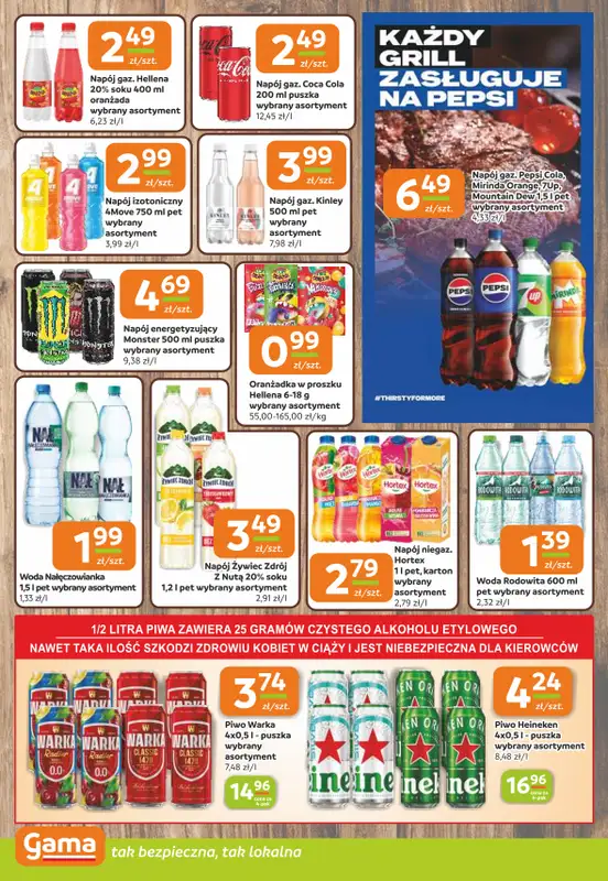 Gama - gazetka promocyjna Gazetka od czwartku 12.06 do wtorku 24.06 - strona 10