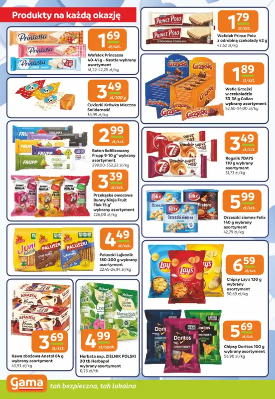 Gama - gazetka promocyjna Gazetka od czwartku 12.06 do wtorku 24.06 - strona 4