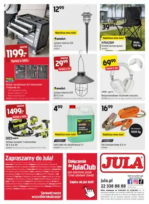 Jula - gazetka promocyjna Gazetka od czwartku 12.06 do niedzieli 22.06 - strona 8 Jula - gazetka promocyjna Gazetka od czwartku 12.06 do niedzieli 22.06 - strona 8