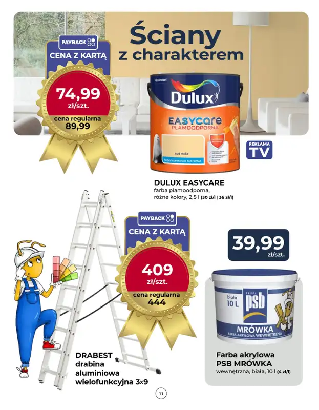 PSB Mrówka - gazetka promocyjna Gazetka od czwartku 12.06 do soboty 21.06 - strona 11