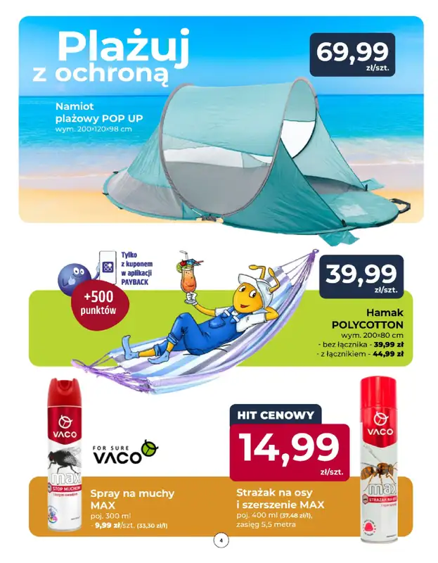 PSB Mrówka - gazetka promocyjna Gazetka od czwartku 12.06 do soboty 21.06 - strona 4