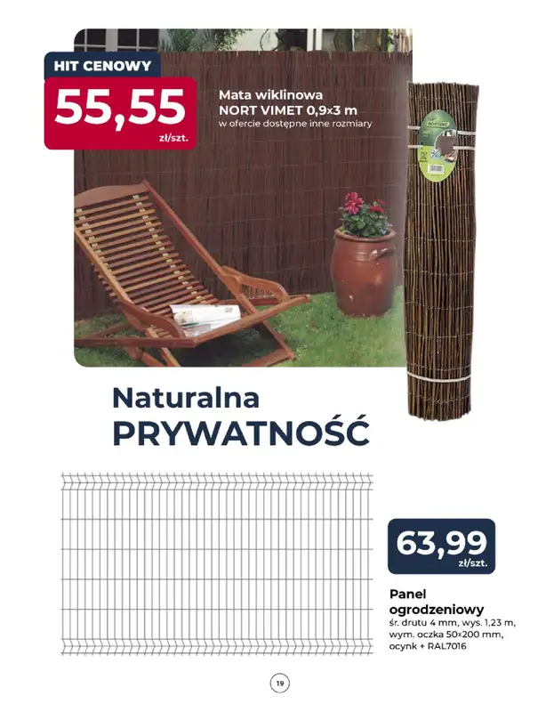 PSB Mrówka - gazetka promocyjna Gazetka od czwartku 12.06 do soboty 21.06 - strona 19