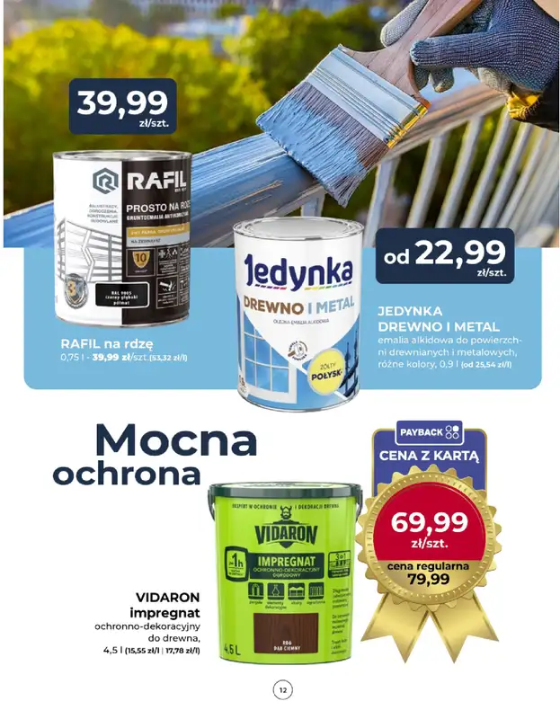 PSB Mrówka - gazetka promocyjna Gazetka od czwartku 12.06 do soboty 21.06 - strona 12