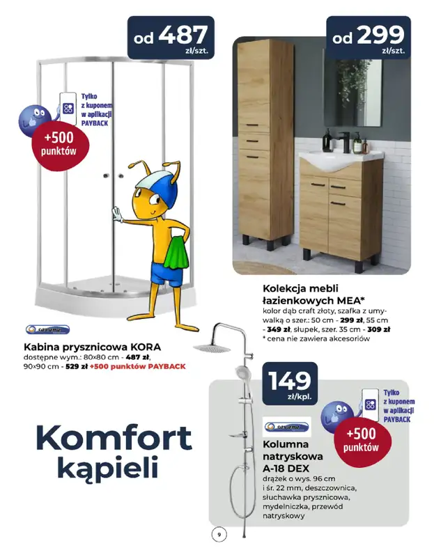 PSB Mrówka - gazetka promocyjna Gazetka od czwartku 12.06 do soboty 21.06 - strona 9