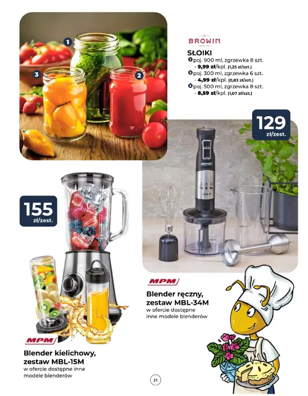 PSB Mrówka - gazetka promocyjna Gazetka od czwartku 12.06 do soboty 21.06 - strona 21