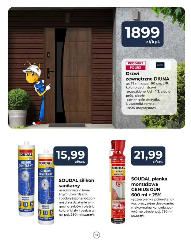 PSB Mrówka - gazetka promocyjna Gazetka od czwartku 12.06 do soboty 21.06 - strona 18