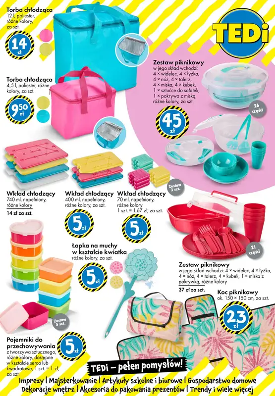 Tedi - gazetka promocyjna Gazetka od piątku 13.06 do soboty 21.06 - strona 21
