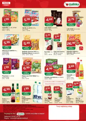 MALINKA - gazetka promocyjna Gazetka od czwartku 12.06 do środy 25.06 - strona 2 MALINKA - gazetka promocyjna Gazetka od czwartku 12.06 do środy 25.06 - strona 2