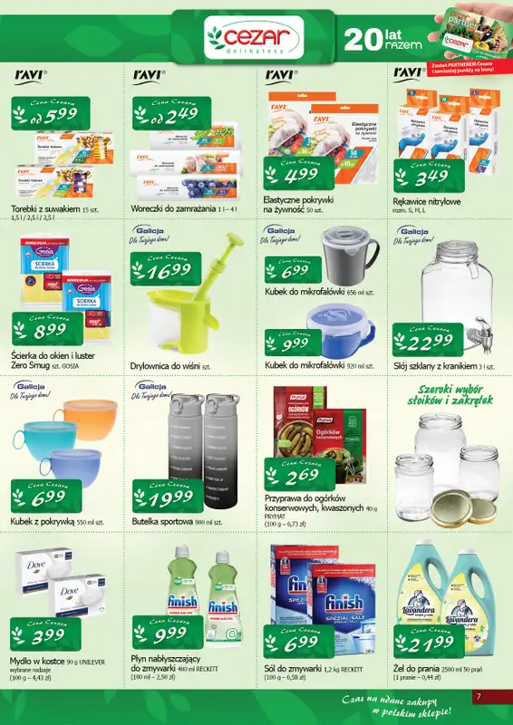 CEZAR Delikatesy - gazetka promocyjna Gazetka od czwartku 12.06 do środy 25.06 - strona 7