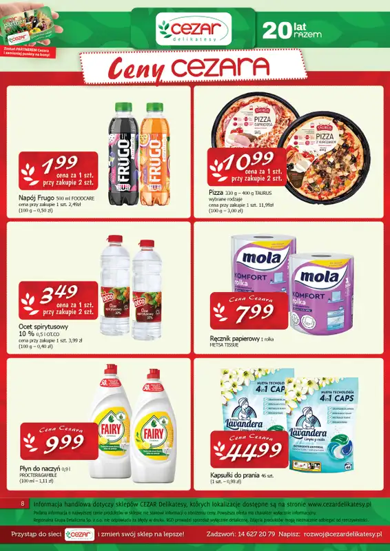 CEZAR Delikatesy - gazetka promocyjna Gazetka od czwartku 12.06 do środy 25.06 - strona 8