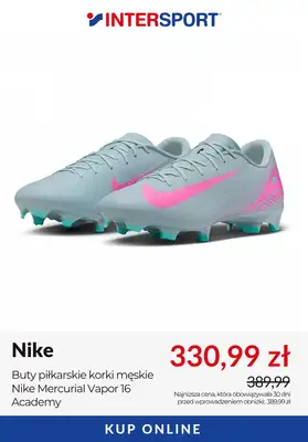 Intersport - gazetka promocyjna Do -30% na piłkę nożną od czwartku 12.06 do poniedziałku 23.06 - strona 9 Intersport - gazetka promocyjna Do -30% na piłkę nożną od czwartku 12.06 do poniedziałku 23.06 - strona 9