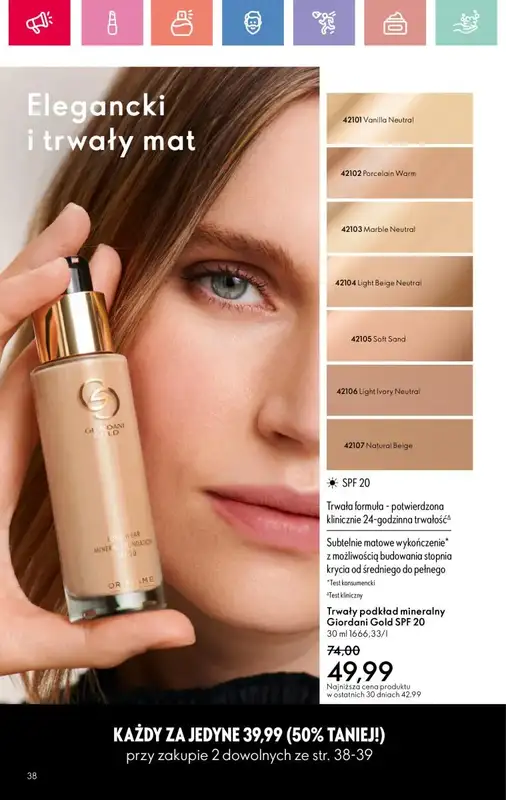 Oriflame - gazetka promocyjna Katalog 10/2025 od niedzieli 06.07 do soboty 26.07 - strona 38