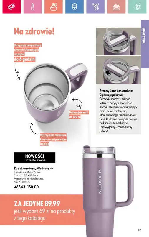 Oriflame - gazetka promocyjna Katalog 10/2025 od niedzieli 06.07 do soboty 26.07 - strona 89