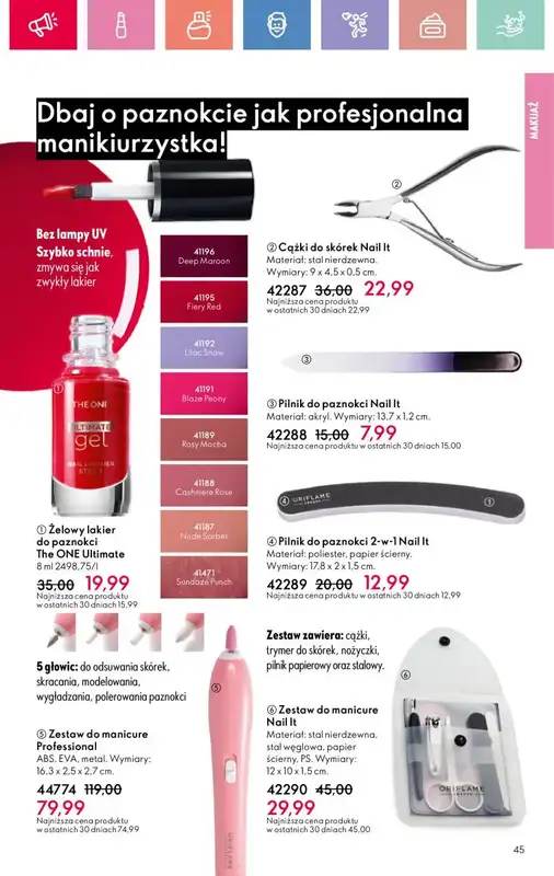 Oriflame - gazetka promocyjna Katalog 10/2025 od niedzieli 06.07 do soboty 26.07 - strona 45