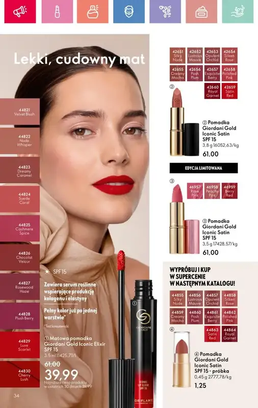 Oriflame - gazetka promocyjna Katalog 10/2025 od niedzieli 06.07 do soboty 26.07 - strona 34