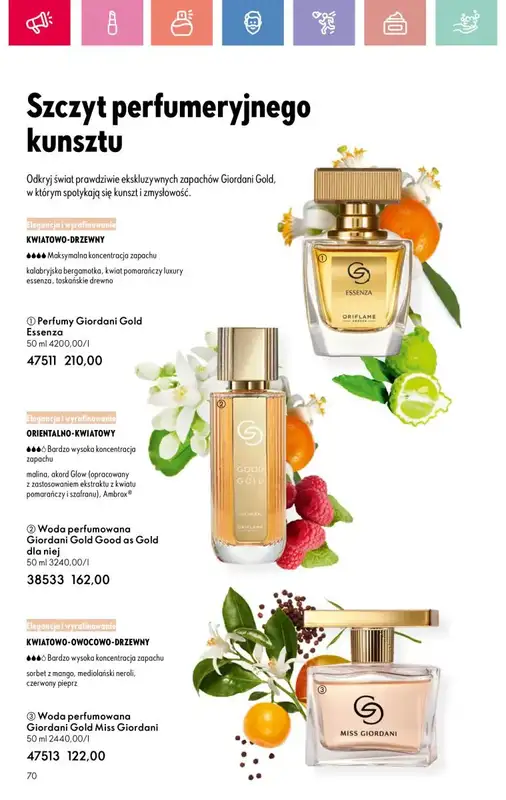 Oriflame - gazetka promocyjna Katalog 10/2025 od niedzieli 06.07 do soboty 26.07 - strona 70