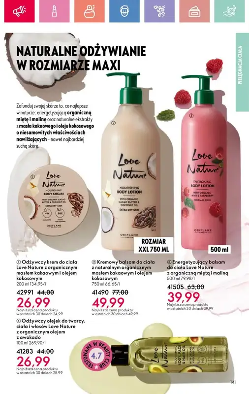 Oriflame - gazetka promocyjna Katalog 10/2025 od niedzieli 06.07 do soboty 26.07 - strona 141
