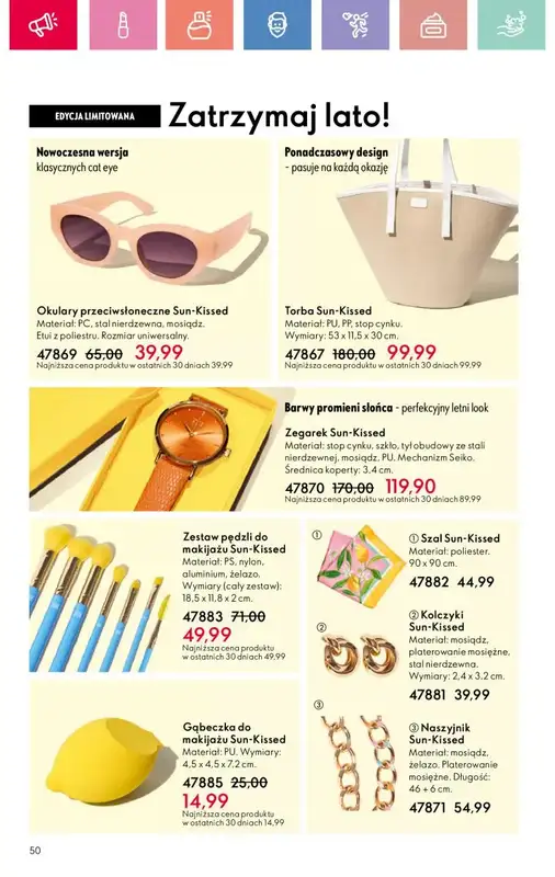Oriflame - gazetka promocyjna Katalog 10/2025 od niedzieli 06.07 do soboty 26.07 - strona 50