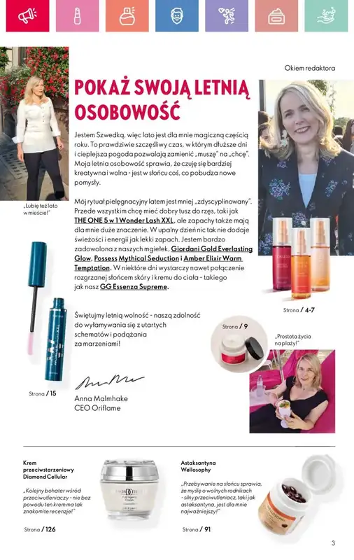 Oriflame - gazetka promocyjna Katalog 10/2025 od niedzieli 06.07 do soboty 26.07 - strona 3