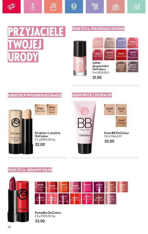 Oriflame - gazetka promocyjna Katalog 10/2025 od niedzieli 06.07 do soboty 26.07 - strona 42