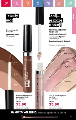 Oriflame - gazetka promocyjna Katalog 10/2025 od niedzieli 06.07 do soboty 26.07 - strona 47 Oriflame - gazetka promocyjna Katalog 10/2025 od niedzieli 06.07 do soboty 26.07 - strona 47