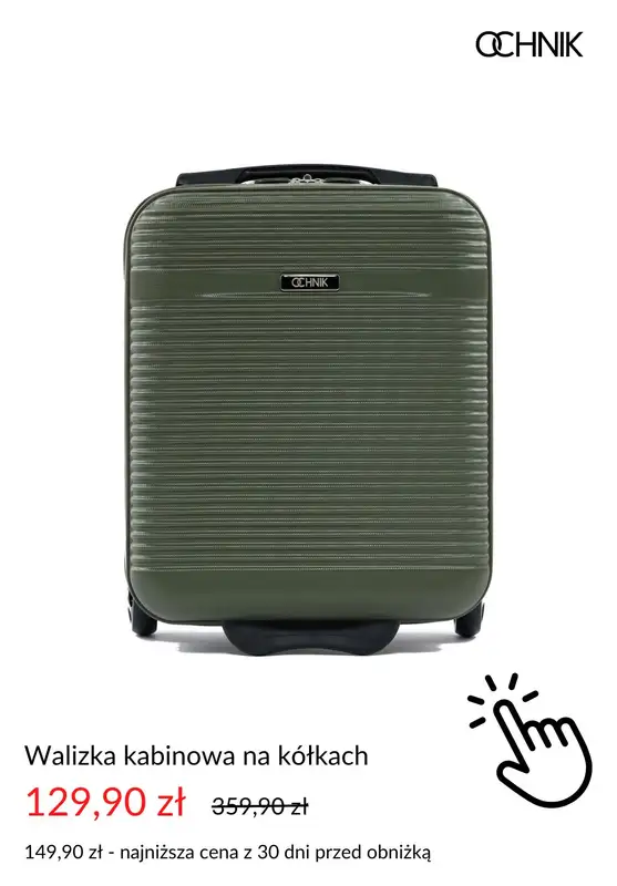 Ochnik - gazetka promocyjna Dodatkowe -20% na walizki od piątku 13.06  - strona 5