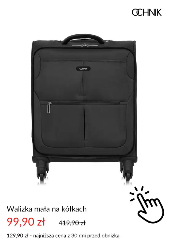 Ochnik - gazetka promocyjna Dodatkowe -20% na walizki od piątku 13.06  - strona 6