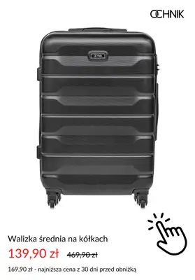 Ochnik - gazetka promocyjna Dodatkowe -20% na walizki od piątku 13.06  - strona 3