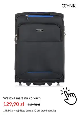 Ochnik - gazetka promocyjna Dodatkowe -20% na walizki od piątku 13.06  - strona 4