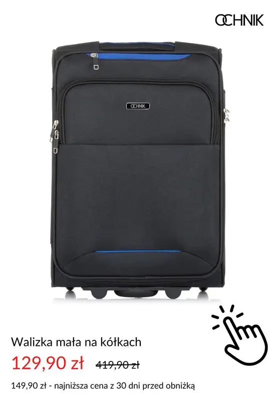 Ochnik - gazetka promocyjna Dodatkowe -20% na walizki od piątku 13.06  - strona 4