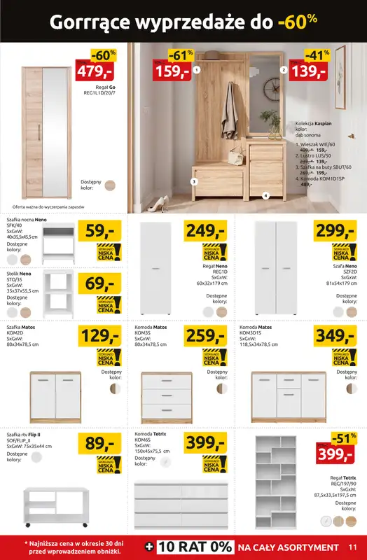 Black Red White - gazetka promocyjna Gorrrące Wyprzedaże do -60% od poniedziałku 16.06 do niedzieli 29.06 - strona 11