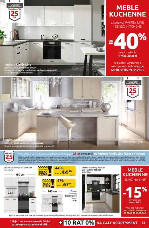 Black Red White - gazetka promocyjna Gorrrące Wyprzedaże do -60% od poniedziałku 16.06 do niedzieli 29.06 - strona 13