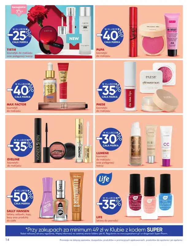Super-Pharm - gazetka promocyjna Gazetka od środy 18.06 do niedzieli 13.07 - strona 14