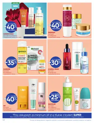 Super-Pharm - gazetka promocyjna Gazetka od środy 18.06 do niedzieli 13.07 - strona 12 Super-Pharm - gazetka promocyjna Gazetka od środy 18.06 do niedzieli 13.07 - strona 12