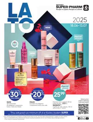Super-Pharm - gazetka promocyjna Gazetka od środy 18.06 do niedzieli 13.07
