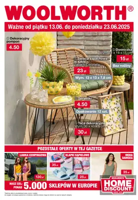 Woolworth - gazetka promocyjna Gazetka od piątku 13.06 do poniedziałku 23.06 Woolworth - gazetka promocyjna Gazetka od piątku 13.06 do poniedziałku 23.06