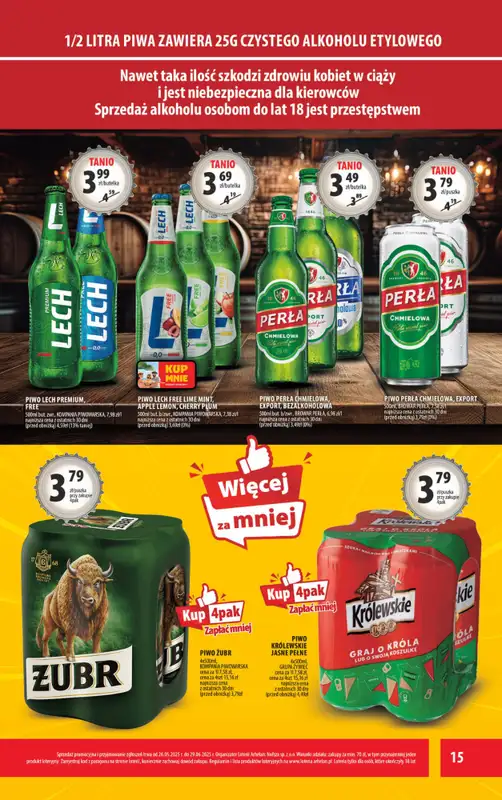 Arhelan - gazetka promocyjna Gazetka od poniedziałku 16.06 do niedzieli 29.06 - strona 15