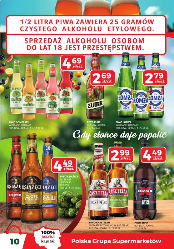 Top Market - gazetka promocyjna Gazetka od wtorku 17.06 do niedzieli 29.06 - strona 10