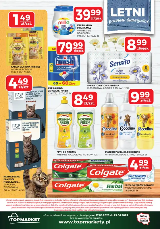 Top Market - gazetka promocyjna Gazetka od wtorku 17.06 do niedzieli 29.06 - strona 12