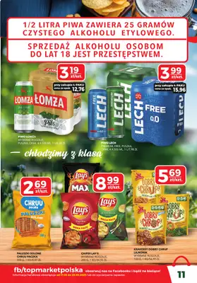 Top Market - gazetka promocyjna Gazetka od wtorku 17.06 do niedzieli 29.06 - strona 11 Top Market - gazetka promocyjna Gazetka od wtorku 17.06 do niedzieli 29.06 - strona 11