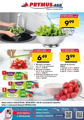 Prymus AGD - gazetka promocyjna Plakat promocyjny od poniedziałku 16.06 do soboty 28.06