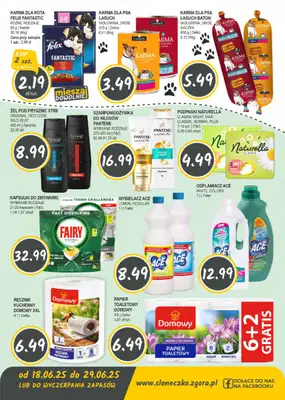 Słoneczko - gazetka promocyjna Gazetka od środy 18.06 do niedzieli 29.06 - strona 8 Słoneczko - gazetka promocyjna Gazetka od środy 18.06 do niedzieli 29.06 - strona 8