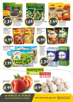 Słoneczko - gazetka promocyjna Gazetka od środy 18.06 do niedzieli 29.06 - strona 5 Słoneczko - gazetka promocyjna Gazetka od środy 18.06 do niedzieli 29.06 - strona 5