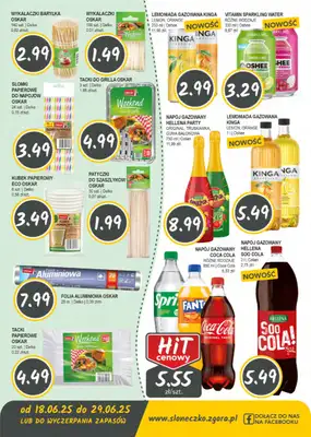 Słoneczko - gazetka promocyjna Gazetka od środy 18.06 do niedzieli 29.06 - strona 9 Słoneczko - gazetka promocyjna Gazetka od środy 18.06 do niedzieli 29.06 - strona 9