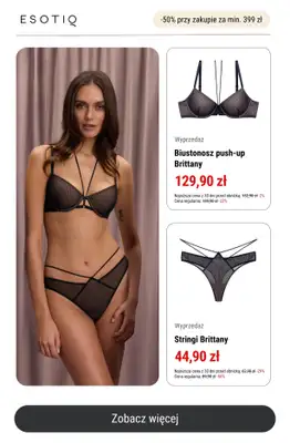 Esotiq - gazetka promocyjna -50% przy zakupach za min. 399 zł od środy 18.06 do poniedziałku 30.06 - strona 3 Esotiq - gazetka promocyjna -50% przy zakupach za min. 399 zł od środy 18.06 do poniedziałku 30.06 - strona 3