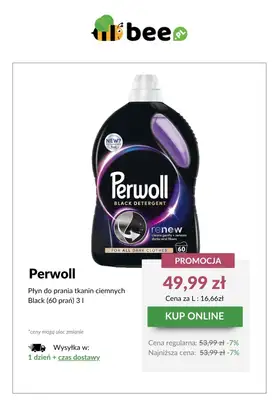 Bee.pl - gazetka promocyjna Do -22% płyny do prania Perwoll od poniedziałku 16.06  - strona 4 Bee.pl - gazetka promocyjna Do -22% płyny do prania Perwoll od poniedziałku 16.06  - strona 4