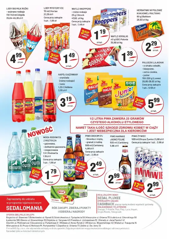 Sedal - gazetka promocyjna Gazetka od środy 18.06 do wtorku 24.06 - strona 4