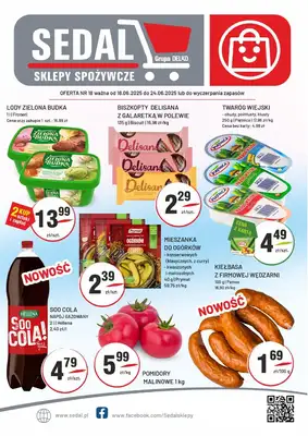 Sedal - gazetka promocyjna Gazetka od środy 18.06 do wtorku 24.06