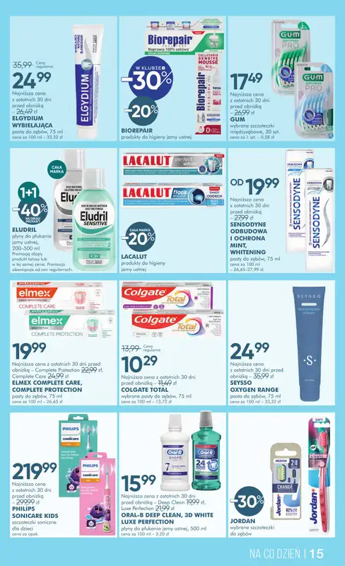 Super-Pharm - gazetka promocyjna Gazetka Summer Sale od środy 18.06 do czwartku 03.07 - strona 15