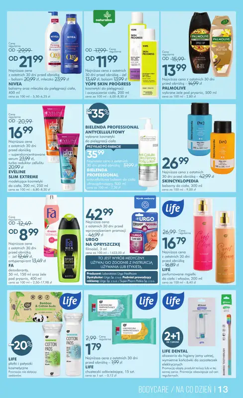 Super-Pharm - gazetka promocyjna Gazetka Summer Sale od środy 18.06 do czwartku 03.07 - strona 13